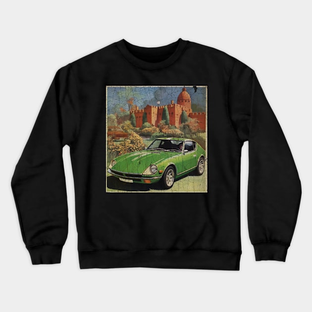 Urban city Datsun Crewneck Sweatshirt by Hat_ers